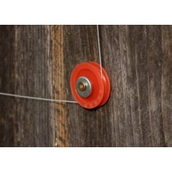 Trisser / Hjul til Aut. bne-Lukkeautomatik - 4 stk.