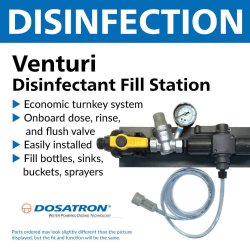 Dosatron Venturi / Injector pumpe / Doserings-injektor / Kemi-injektor