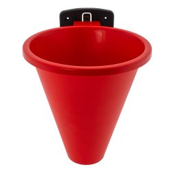 Slagtetragt plast m. v�gbeslag - � 25 cm.