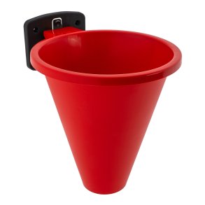 Slagtetragt plast m. v�gbeslag - � 25 cm.