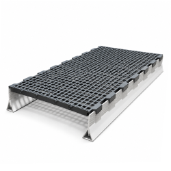 Plastrist / Plastslats - Stativ til - 120 cm.