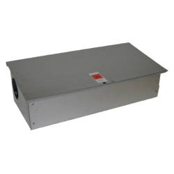 Rottegiftkasse i galvaniseret jern med ls og giftmrke