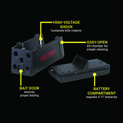 Rotteflde - "Victor" elektronisk rotteflde