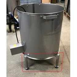 Skoldekar - 150L - Fodstativ til (766)