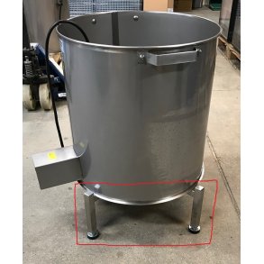 Skoldekar - 150L - Fodstativ til (766)