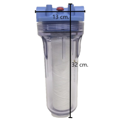 AMATEK Vandfilter komplet - Til okker - 5 Micron