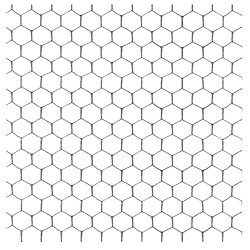 Hnsevv / Hnsenet - 13x13 mm. / Hjde 100 cm. / Rulle med 25 meter