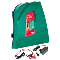 Plasthegn - Spndingsgiver til Elhegn - 230V / 12V - DUO-1200 - Stor