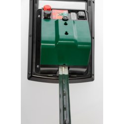 Plasthegn - Spndingsgiver til Elhegn - Solpanel - S-1000 - Stor