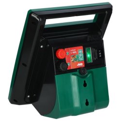 Plasthegn - Spndingsgiver til Elhegn - Solpanel - S-1000 - Stor