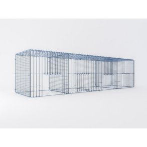 Udstillingsbur Dvrghns - 4 Rum