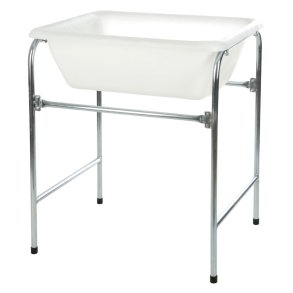 Plastikvask / Plastikkar / Vask - Polyethylene - 65 liter - Gulvstativ