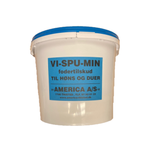 Vispumin Vitaminer - 5 kg.