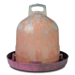 Plastikvander 6 liter - Dobbelt cylinger - Genbrugsplast