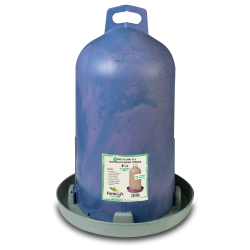 Plastikvander 12 liter - Dobbelt cylinger - Genbrugsplast