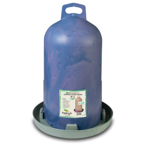 Plastikvander 12 liter - Dobbelt cylinger - Genbrugsplast