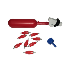 Nippelvandaut. m/8 nipler "Gr-det-selv" set