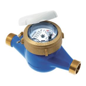 vandmler med digitalt display og nulstilling