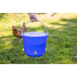 Drikkespand m. 4 nipler - 12 L. - "Kalle"