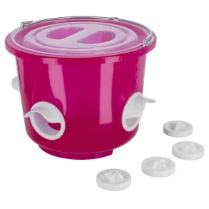 Foderspand med 4 spisehuller - 10 kg. - 