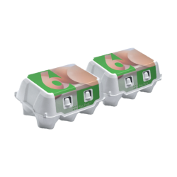 ggebakker - 6 stks. m/lg (134 bakker)