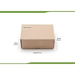 ggekasse i pap / Pap ggekasse/ bakke til 6 g