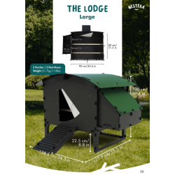 H�nsehus - Nestera Lodge Large - 9-13 h�ns