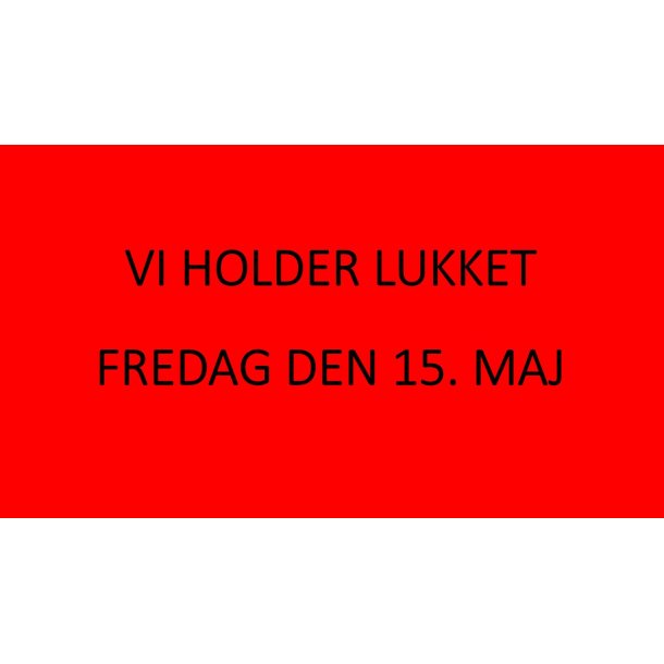 1 Lukket 15 maj r�d