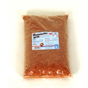 Rdstens-grit - 2,5 kg.