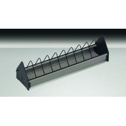 Plast Fodertrug Gr - 50 cm. m/Ribber - Top kvalitet