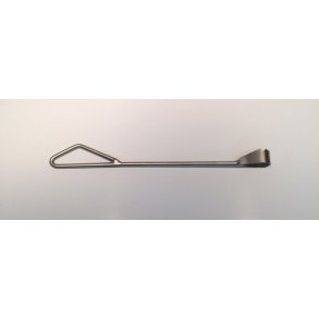 Udtagning - Lungeskraber - Rustfri stl