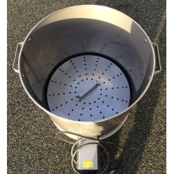 Skoldekar - 150L - Rustfri stl