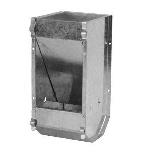 Kaninfodersilo 1 kg. - Galvaniseret